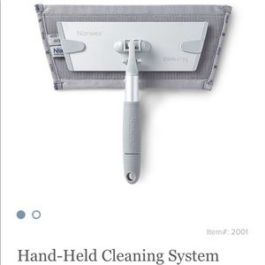 NEW Norwex Handheld Cleaning System Windows Showers Tubs Microfiber Wet Dry